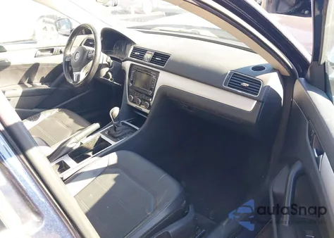 2012 Volkswagen Passat 2.5L Se from USA, damaged, VIN 1VWBP7A39CC052877